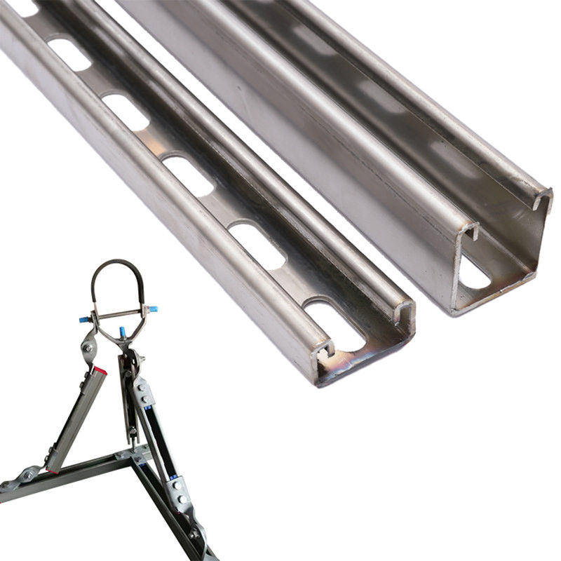 1.9mm 2.0mm Unistrut Seismic Bracing Pipe Supports For Electrical Equipment