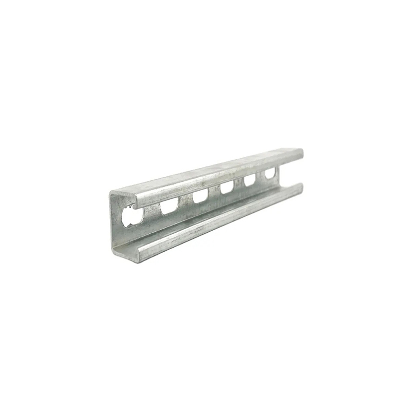 High Heat Resistance Stainless Steel Unistrut with 2000 Lbs Load Capacity and Polished Finish for Structural Applications
